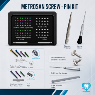 Metrosan FIXATION SET BOX Metro-396.5000138SET