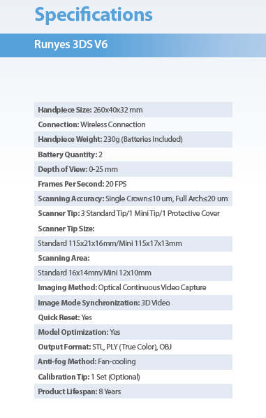 Intraoral scanner Runyes 3DS V6 - Image 2
