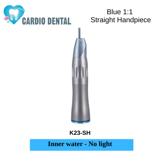 Blue 1:1 Straight Handpiece (Inner water - No light)