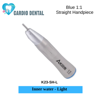 Blue 1:1 Straight Handpiece (Inner water - Light)